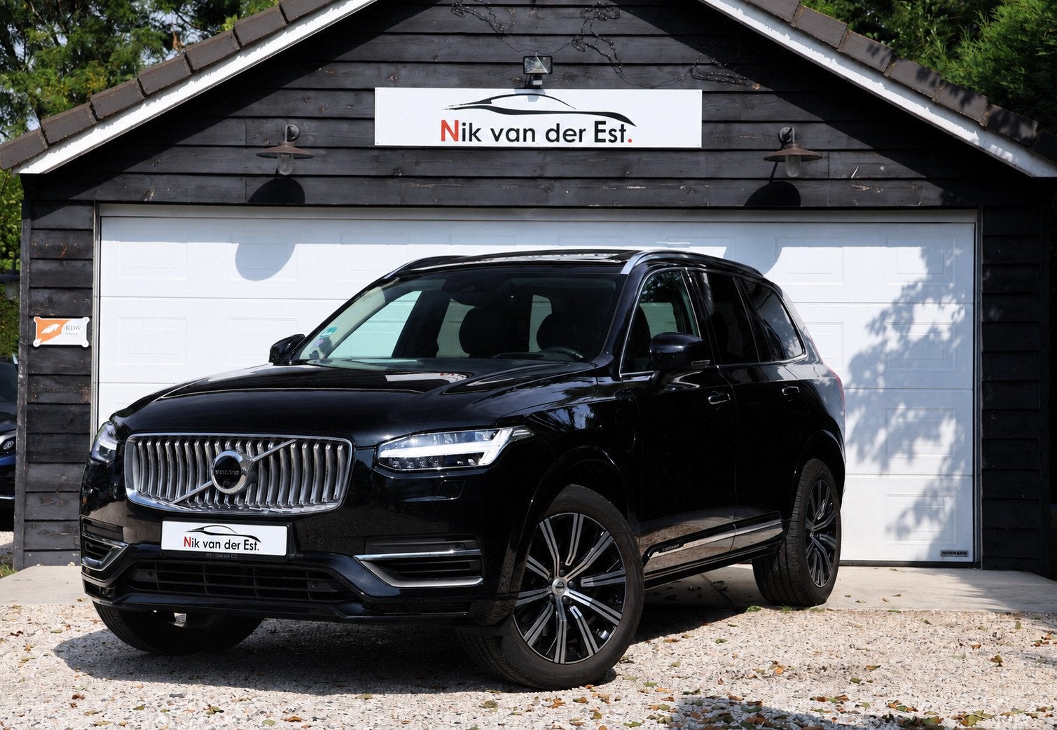 Volvo XC90 2.0 T8 Recharge AWD Inscription Exclusive-360 cam, XC90, Dealer onderhouden, Zwart, 4 cilinders