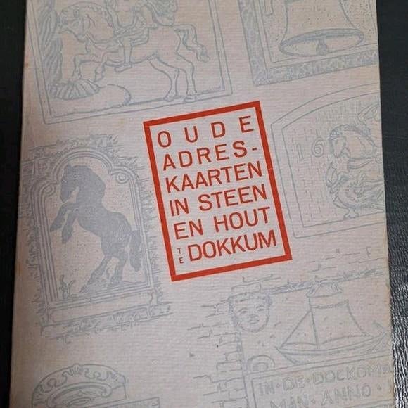 Boekje Oude Adreskaarten Dokkum - D.J. Kamminga (1948), Ophalen of Verzenden, 20e eeuw of later, Gelezen, D.J. Kamminga
