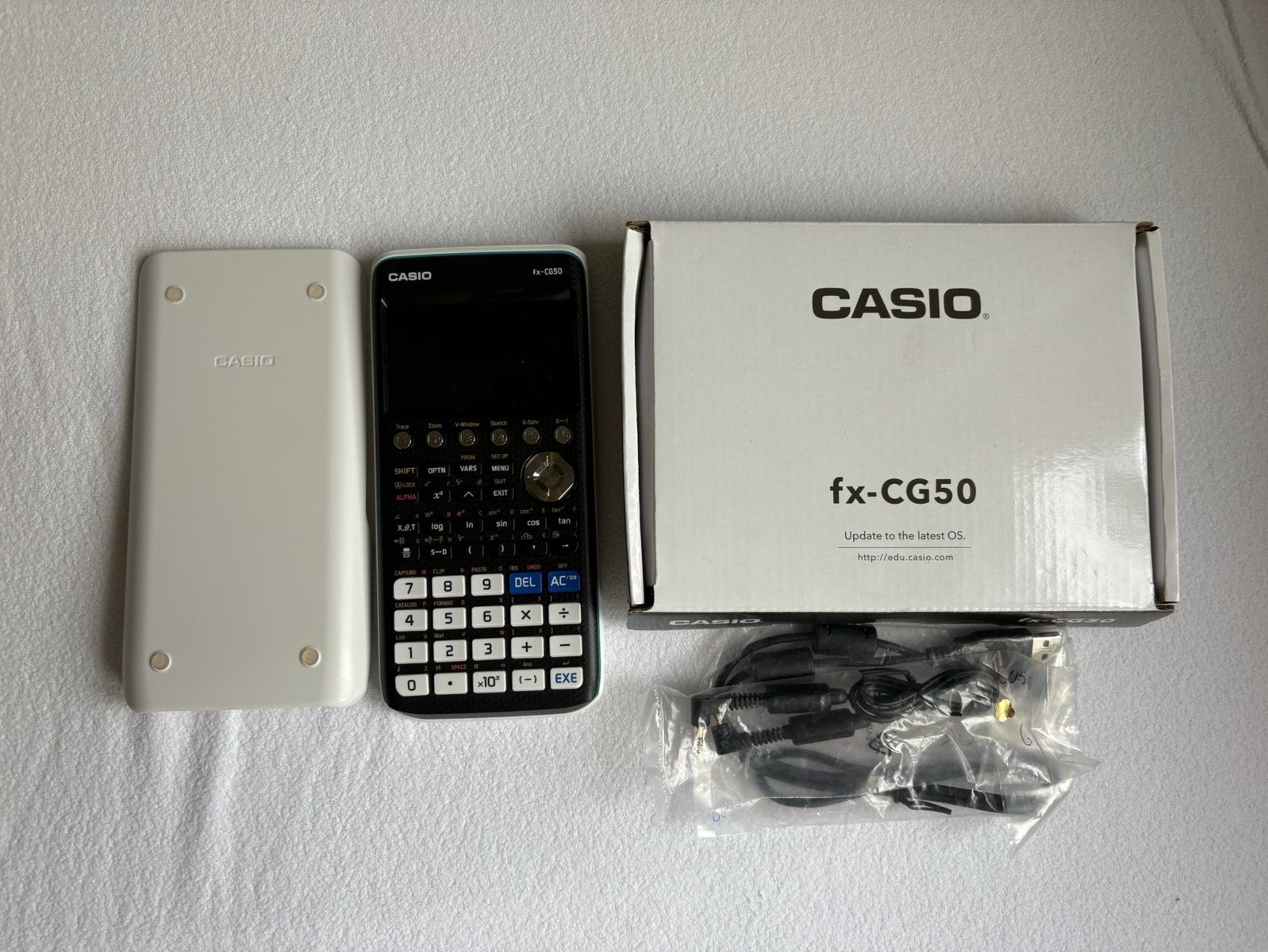 Grafische rekenmachine Casio fx-CG50, Ophalen of Verzenden, Grafische rekenmachine, Zo goed als nieuw