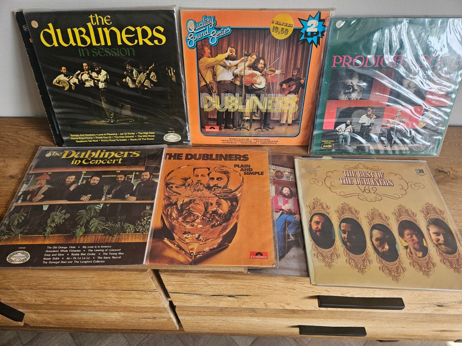 The Dubliners Vinyl Collectie - 6 LP's Ierse Folk, Cd's en Dvd's, Ophalen, LP, Gebruikt, Dubbel-LP