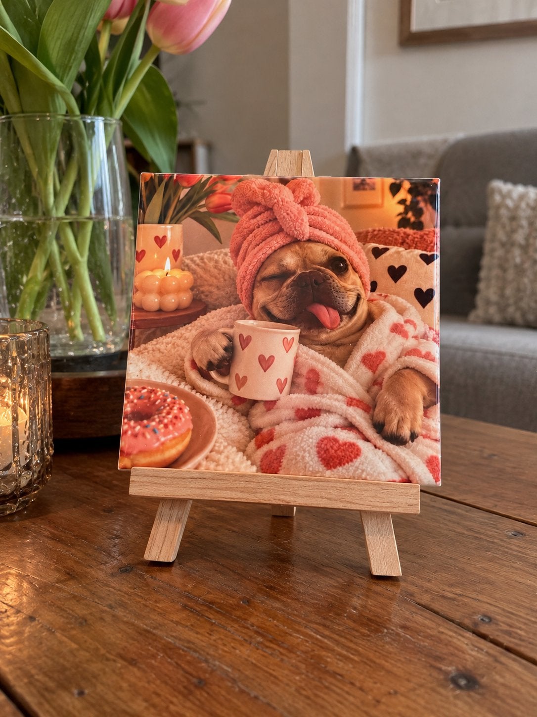 Tegeltje hond, Ophalen of Verzenden, Nieuw
