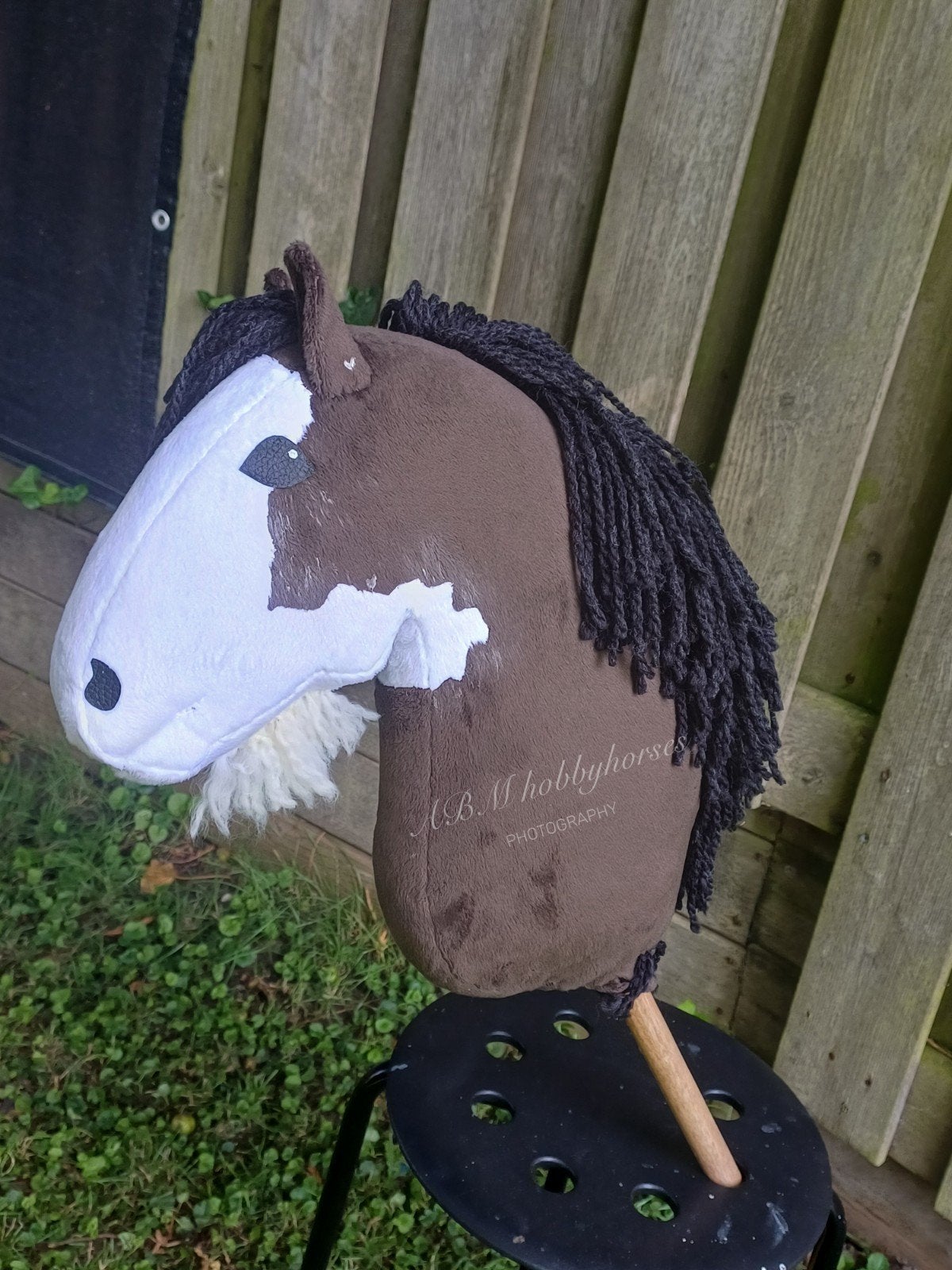 Hobbyhorse clydesdale, Hobby en Vrije tijd, Ophalen of Verzenden, Gebruikt