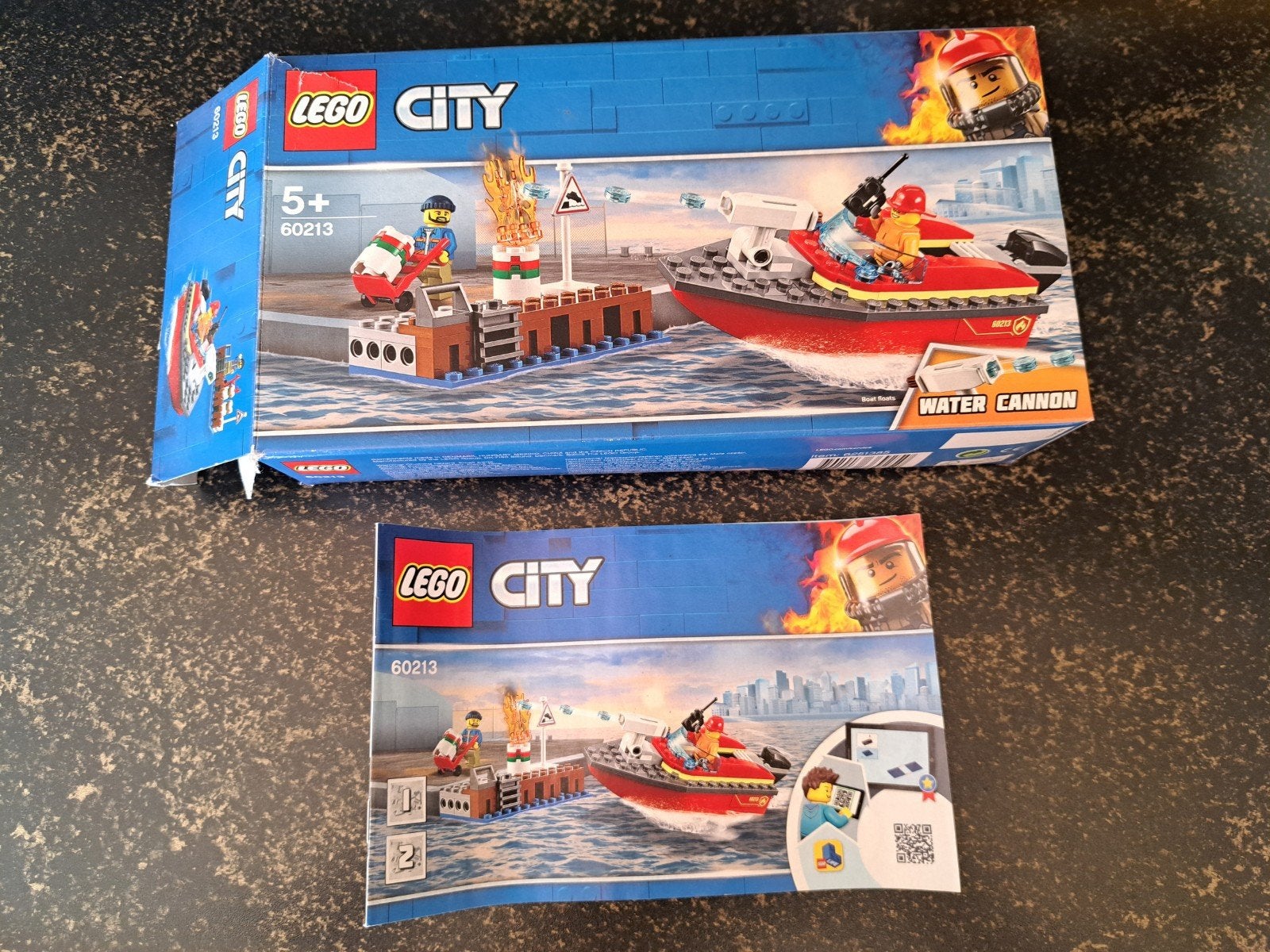 Doosje en handleiding LEGO CITY 60213, City, Overige typen, Ophalen of Verzenden, Zo goed als nieuw