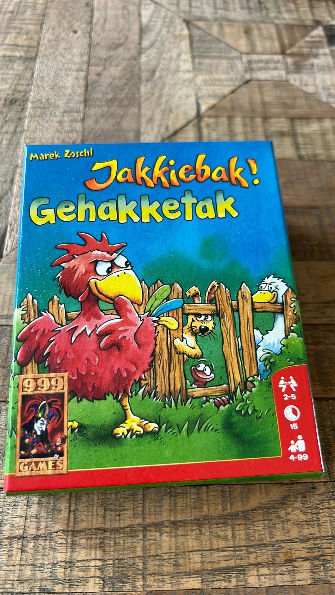 Jakkiebak Gehakketak, Vijf spelers of meer, Ophalen of Verzenden, Zo goed als nieuw