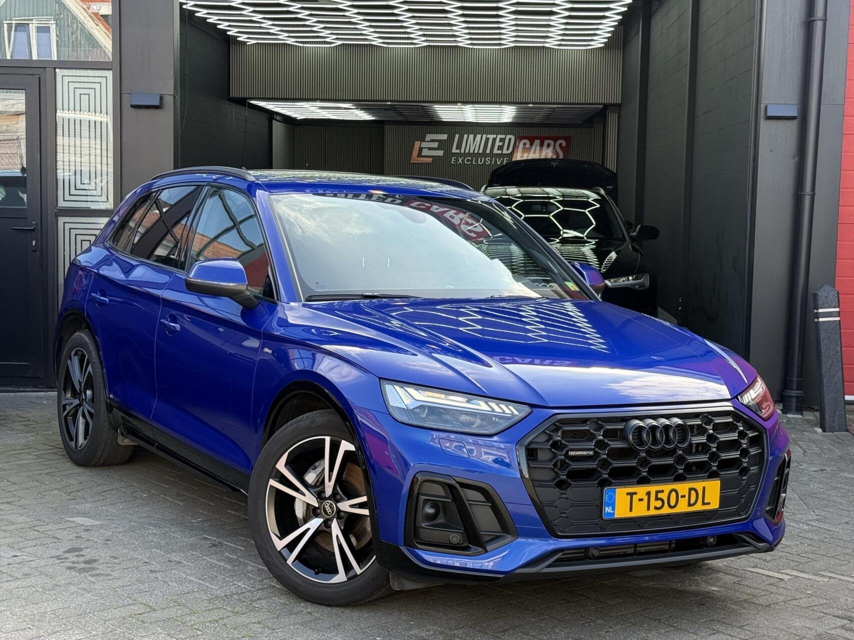 Audi Q5 50 TFSI e S-LINE/Pano/NAP, Automaat, Gebruikt, 4 cilinders, Blauw