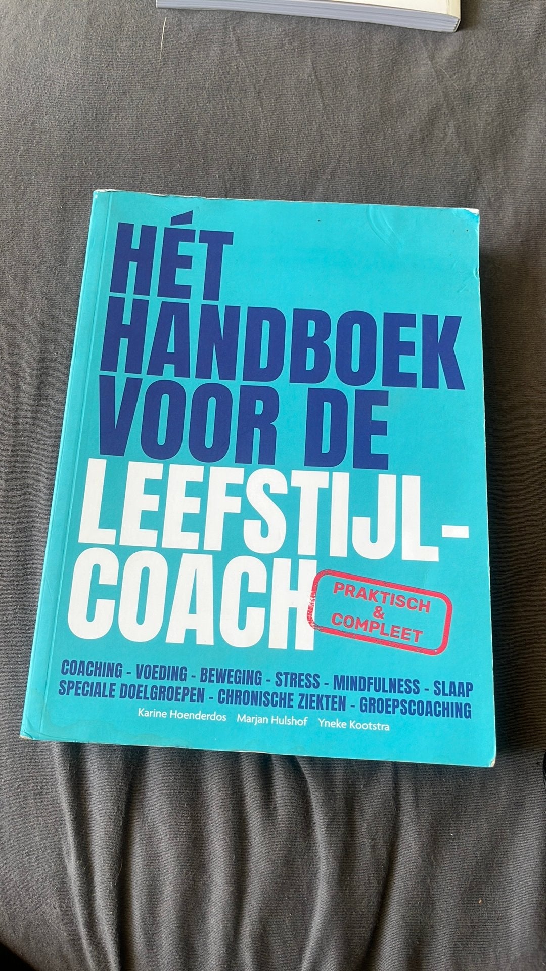 Het handboek voor de leefstijlcoach, Ophalen of Verzenden, Zo goed als nieuw