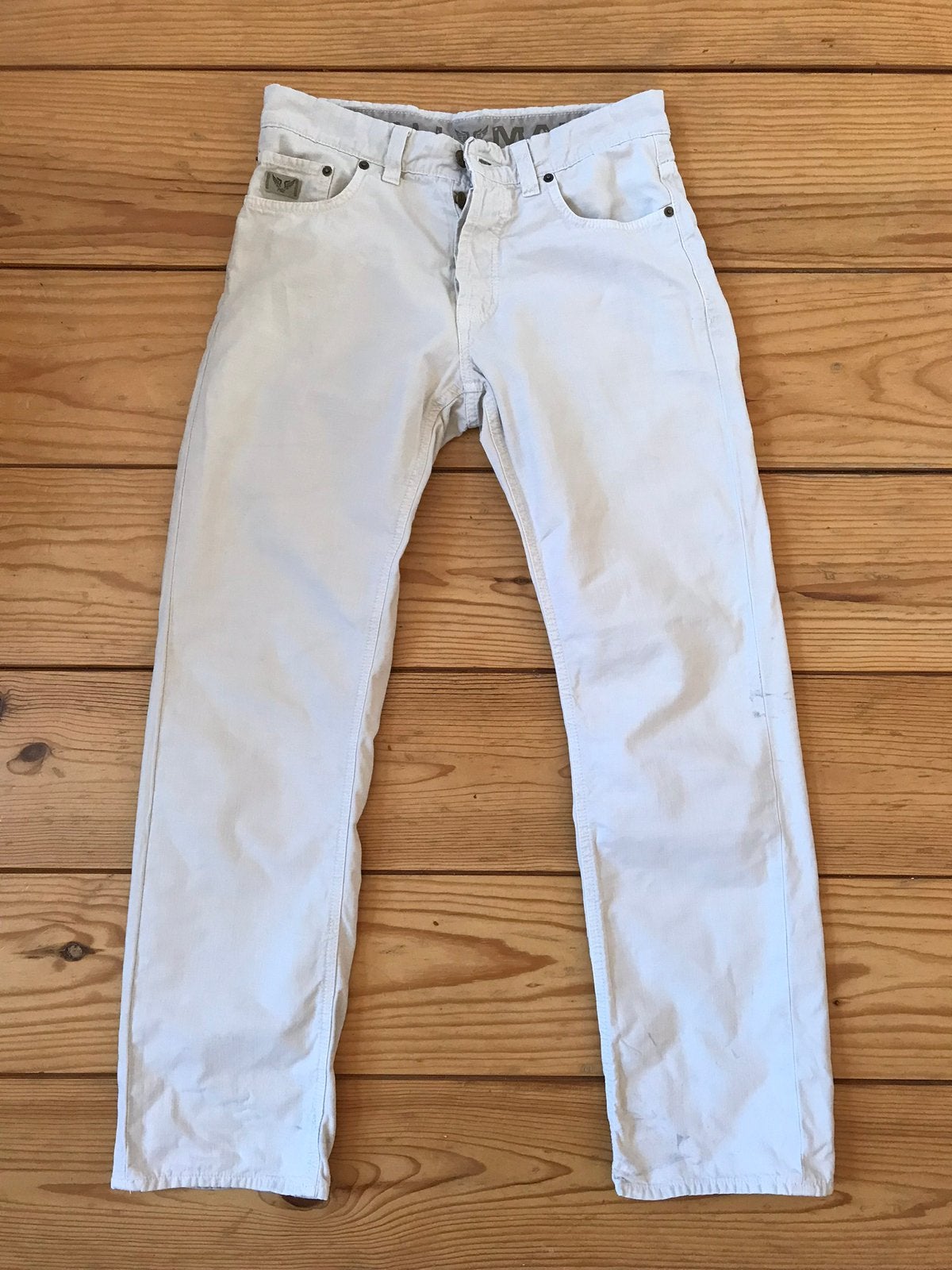 PME Legend 29 beige five pocket broek lengte 32 Pall Mall, Wit, W32 (confectie 46) of kleiner, Ophalen of Verzenden, PME Legend