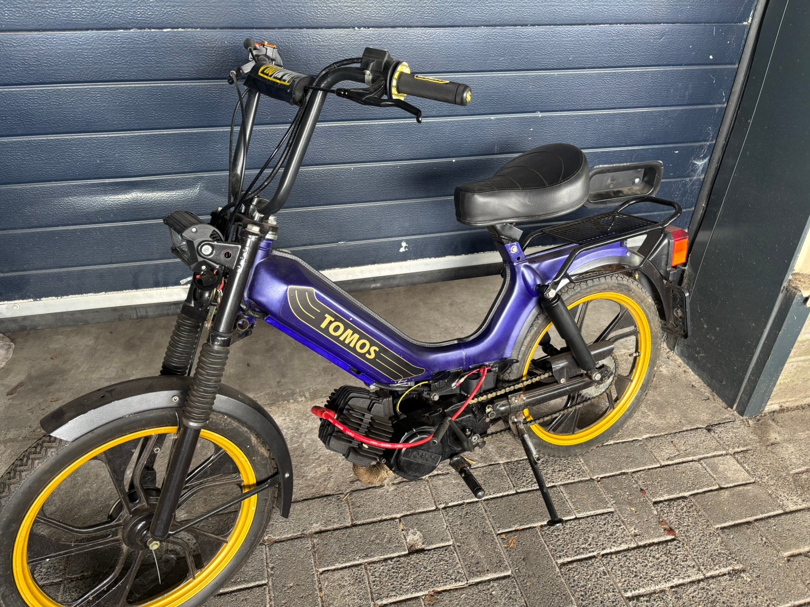 Tomos blauw kenteken, Ophalen of Verzenden, Zo goed als nieuw, Standard, Maximaal 25 km/u