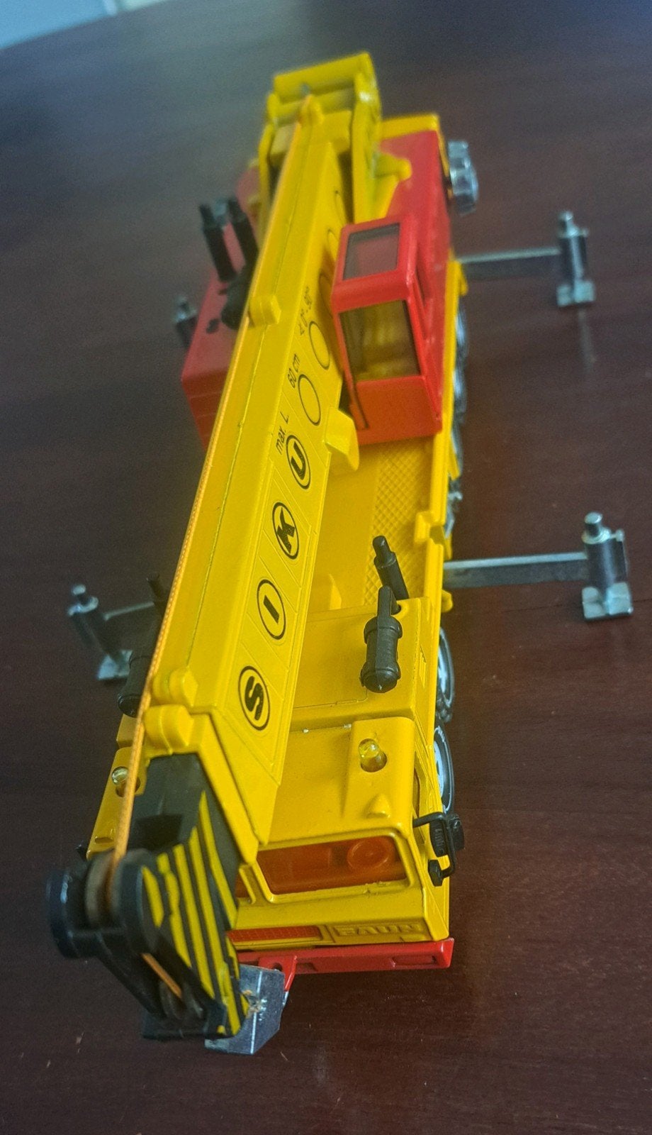 Siku Kraanwagen 4010 - Made in W-Germany telescoopkraan 1:55, Ophalen, Gebruikt, Bus of Vrachtwagen