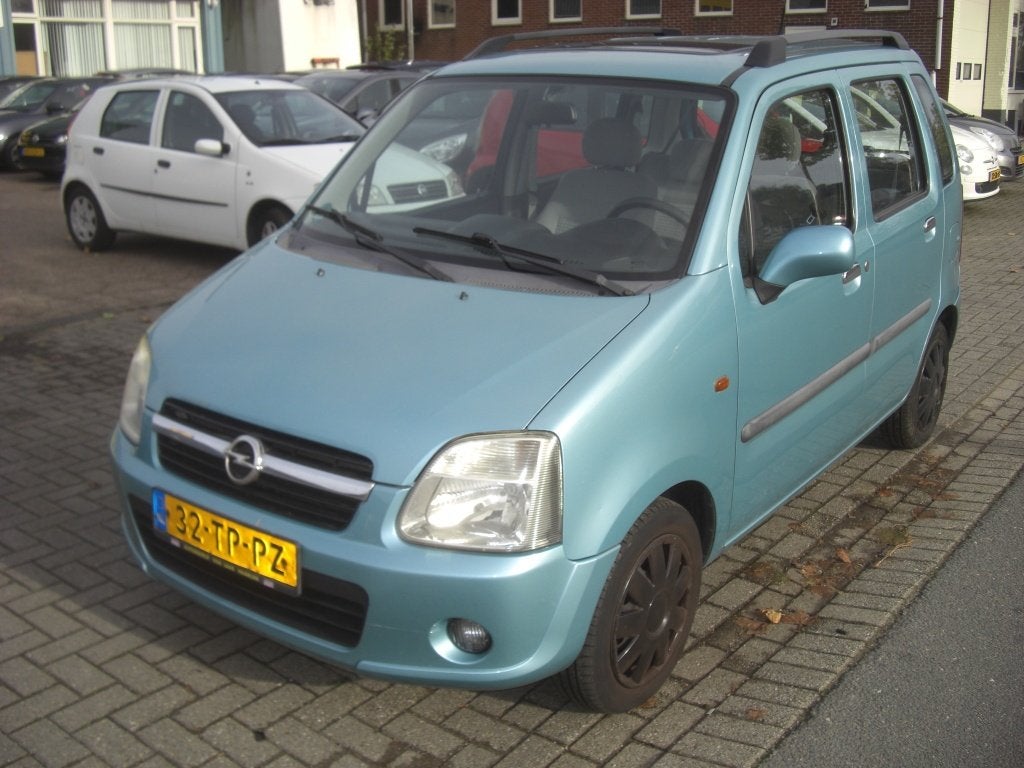 Opel Agila 1.2-16V Flexx, Voorwielaandrijving, 4 cilinders, Blauw, 1229 cc