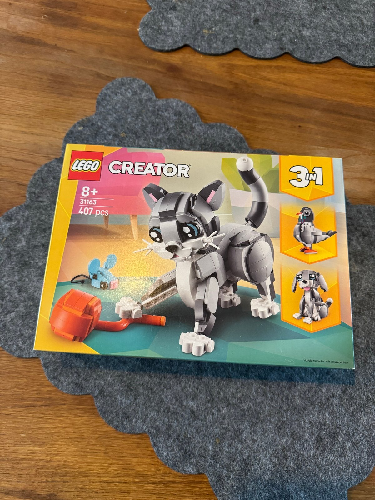 Lego Creator 31163 3-in-1 Kat, Hond, Duif - Nieuw in doos, Ophalen of Verzenden, Nieuw