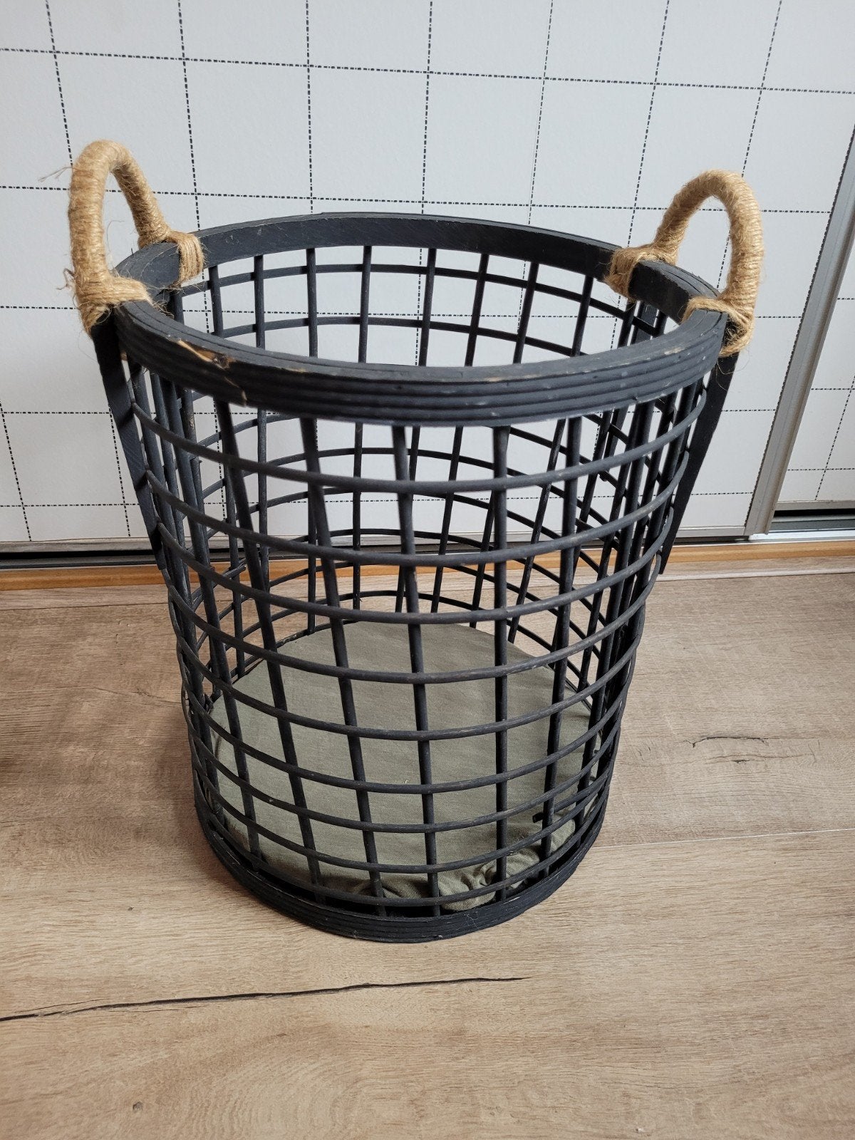 Opbergmand, Huis en Inrichting, Ophalen, Rond, Overige materialen