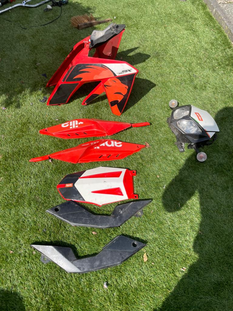 Aprilia sx50 redlion kappenset compleet, Ophalen of Verzenden