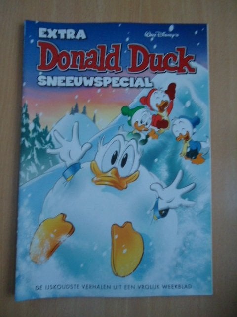 Donald Duck sneeuwspecial, de ijskoudste verhalen, 2012, Eén stripboek, Ophalen of Verzenden, Zo goed als nieuw