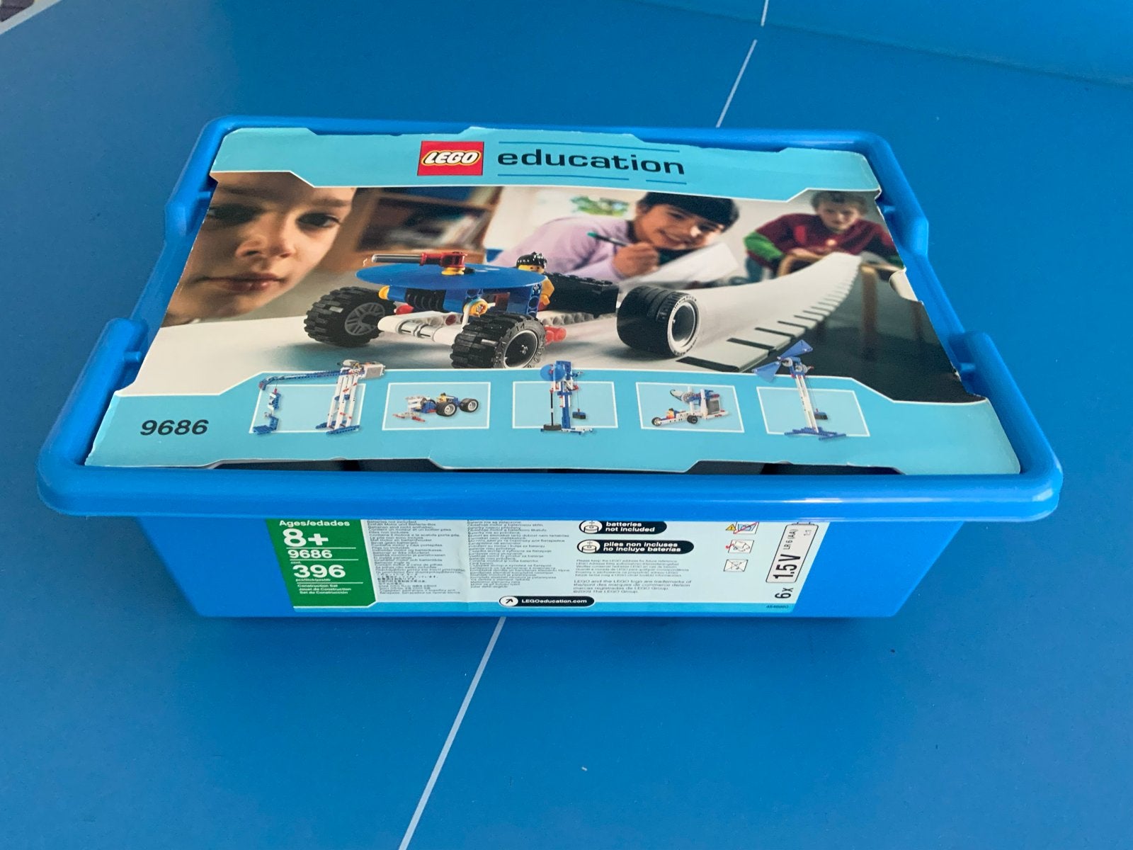 LEGO Education 9686 Eenvoudige en Aangedreven Machines, Verzenden, Zo goed als nieuw