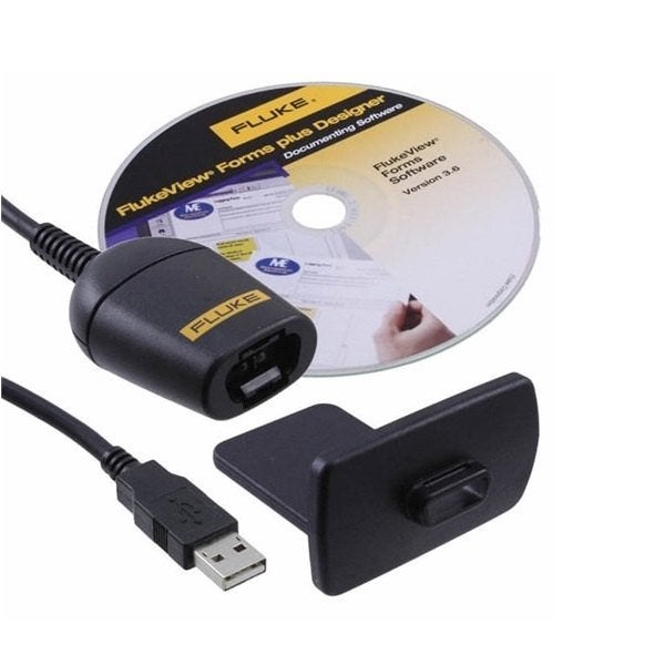 FlukeView Forms plus Designer Software zonder usb kabel, Doe-het-zelf en Verbouw, Meetapparatuur, Zo goed als nieuw, Toebehoren