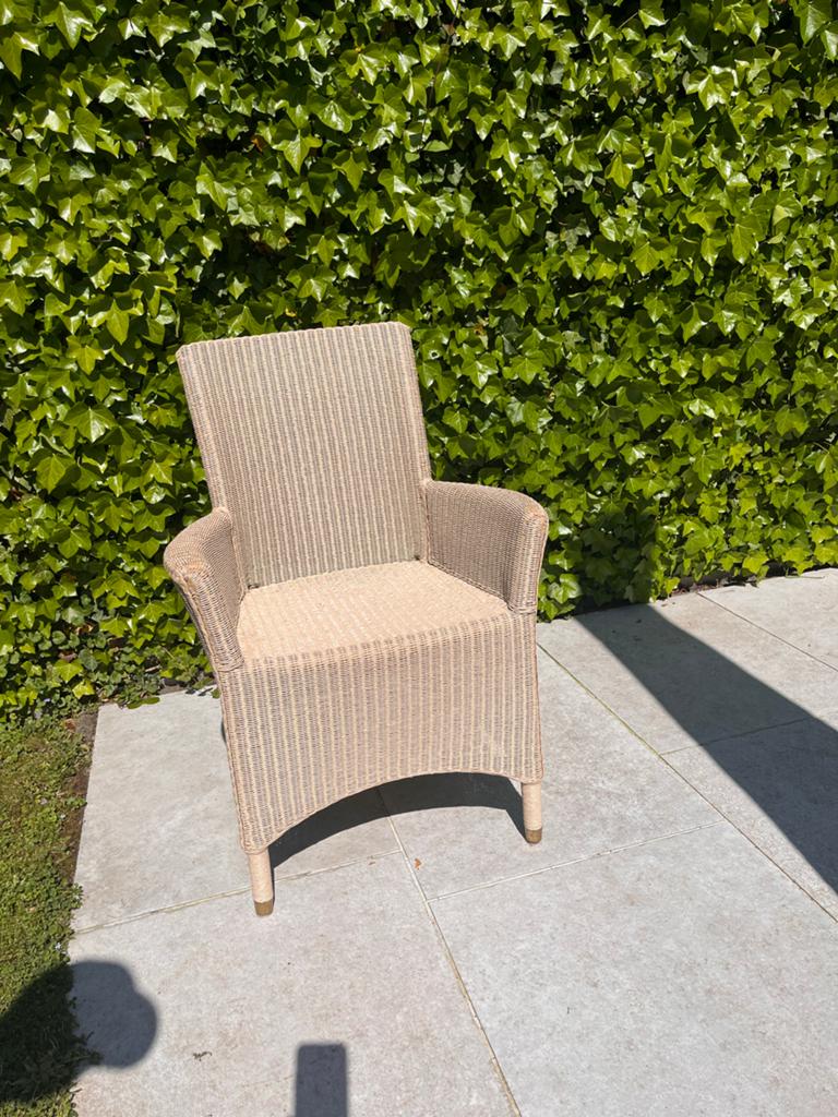 Lloyd Loom stoel - Prima staat, Huis en Inrichting, Ophalen, Gebruikt, Overige kleuren, Riet of Rotan