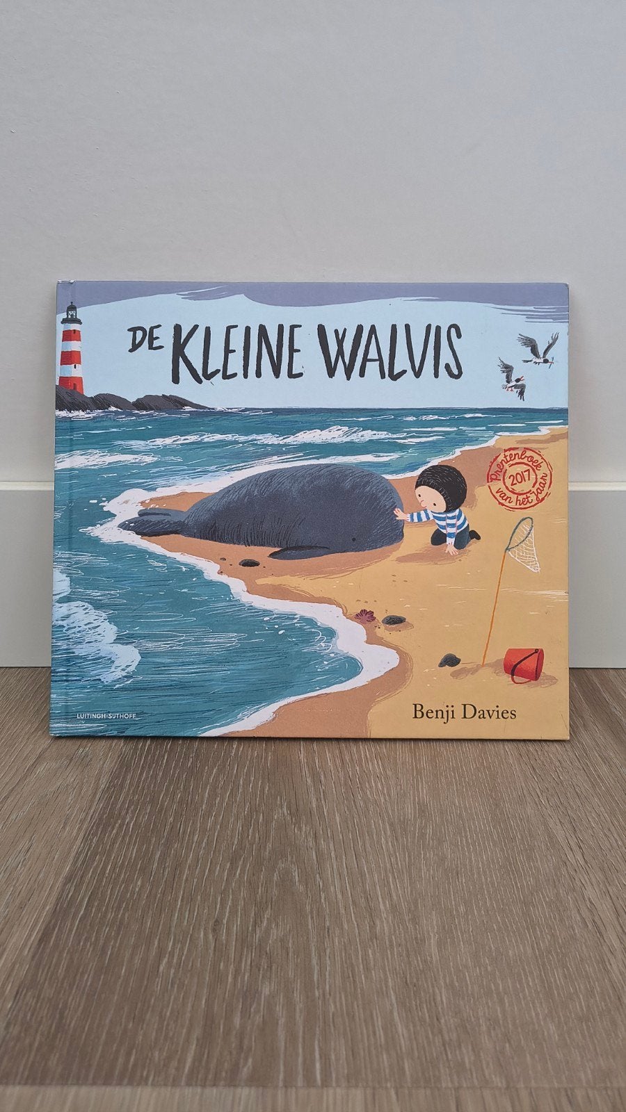De Kleine Walvis - Benji Davies, Ophalen of Verzenden, Gelezen, Fictie algemeen