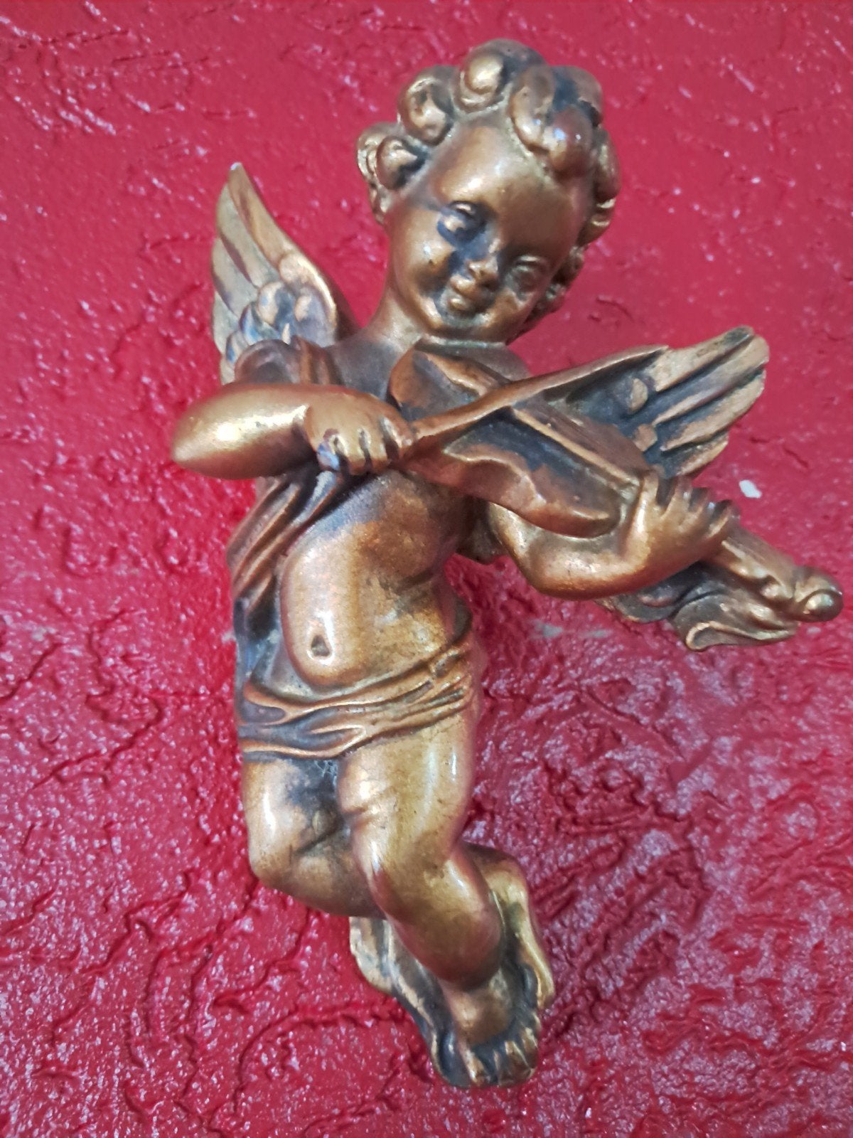 Vintage barokke muzikantenengel., Ophalen of Verzenden