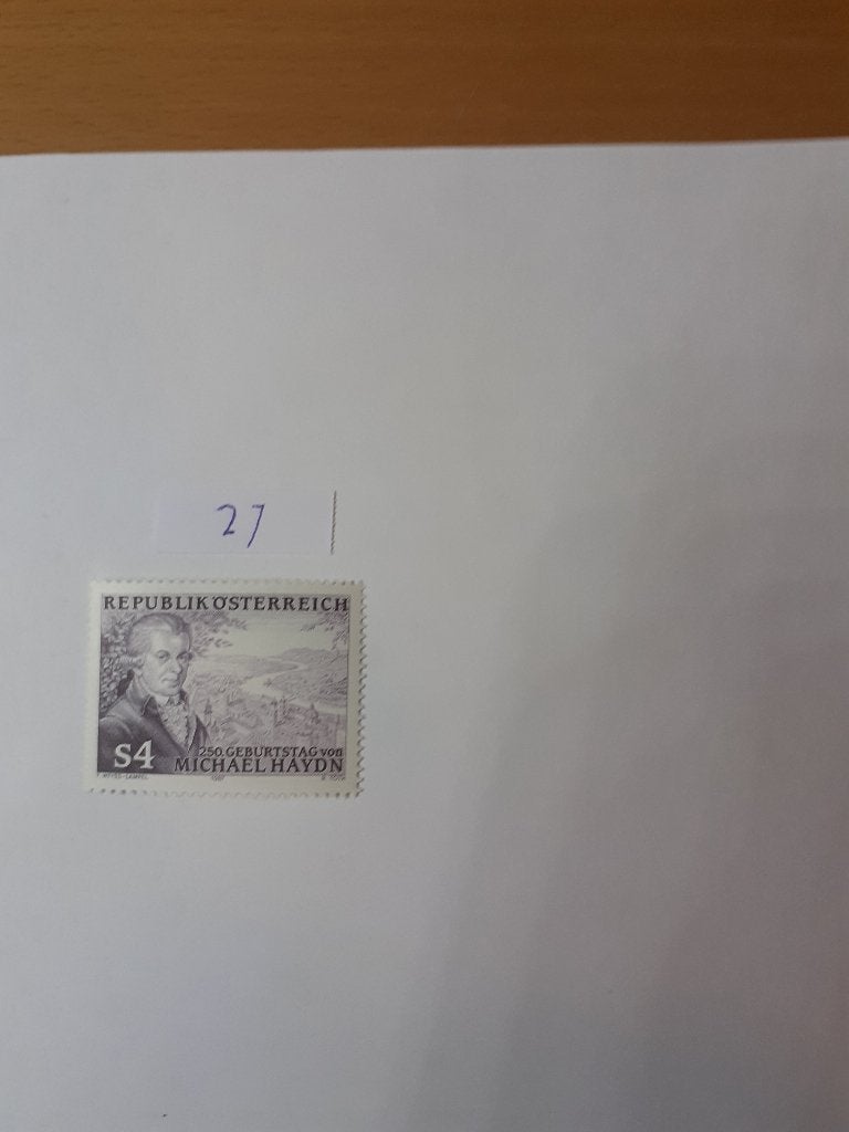 Oostenrijk, Verzenden, Postfris