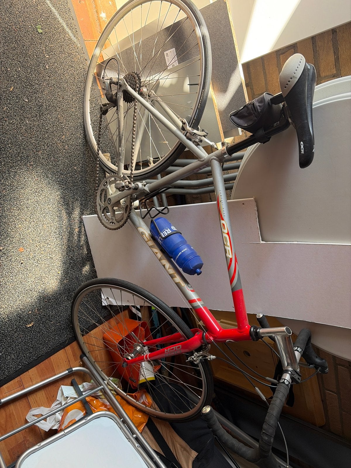 Giant OCR Racefiets - Klaar voor de weg!, Fietsen en Brommers, Fietsen | Racefietsen, Ophalen, 28 inch, Gebruikt, Giant