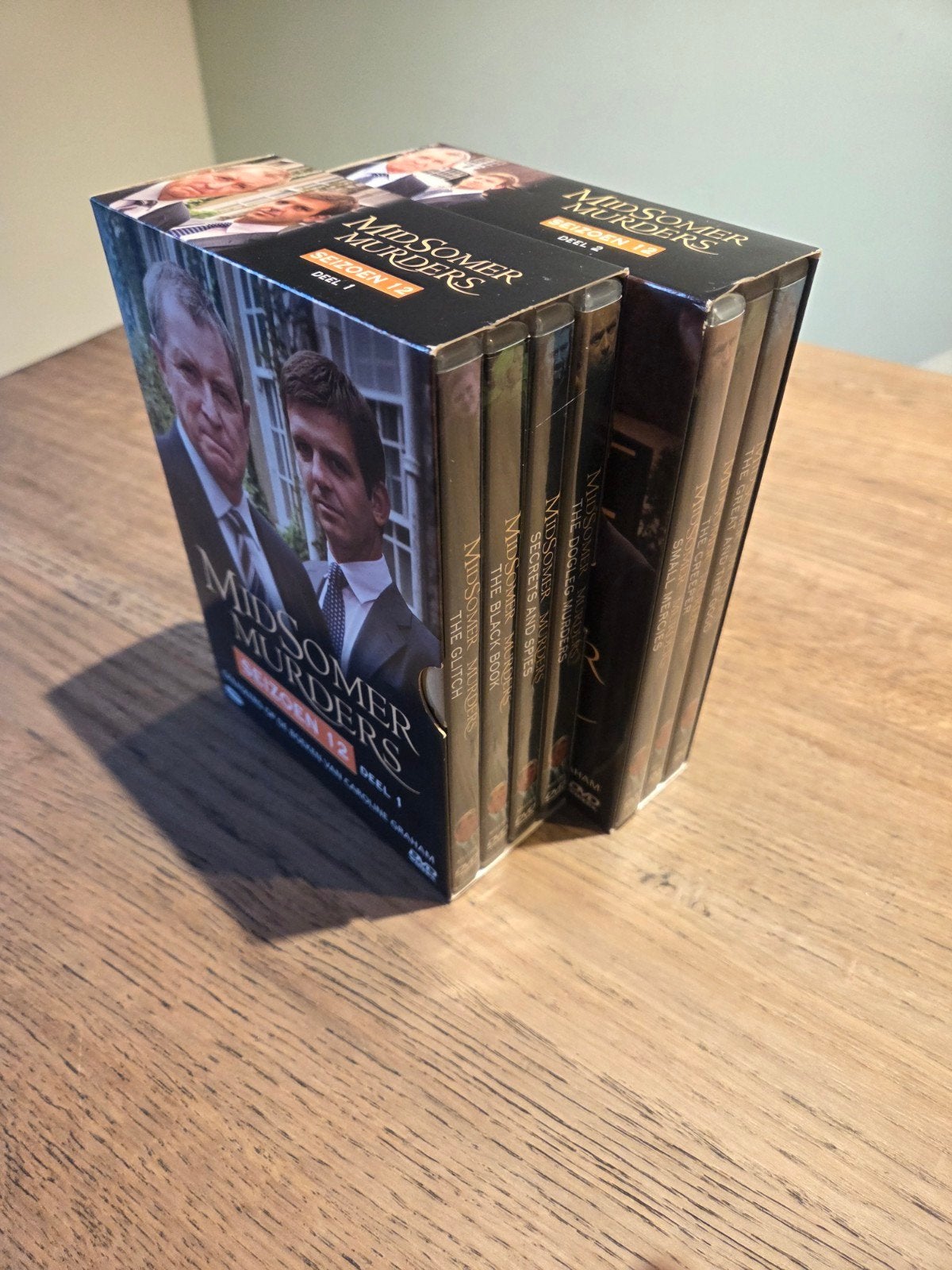 Midsomer Murders Seizoen 12 Deel 1 & 2 DVD Boxset, Engels, Nederlands, Ophalen of Verzenden, Zo goed als nieuw