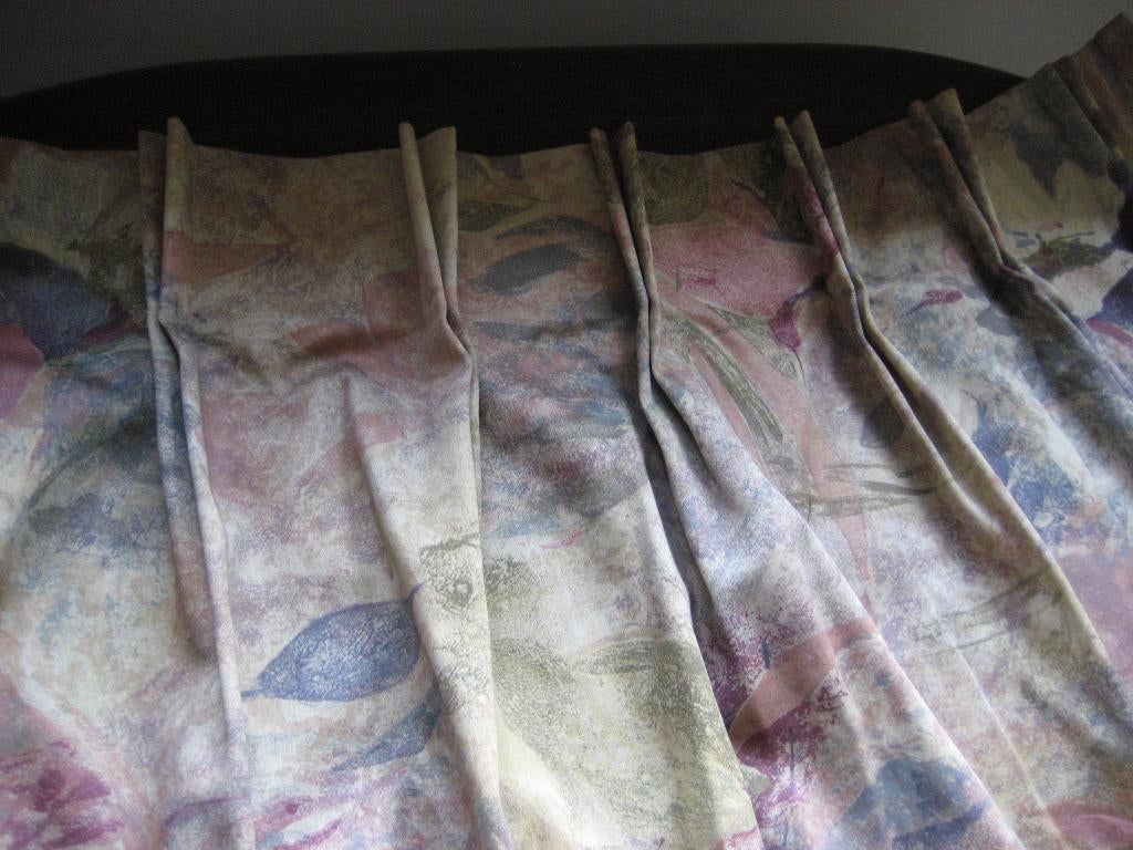 Gordijnen voor 2 ramen beige, grijs, blauw, aubergine Bieden, 150 tot 200 cm, Ophalen of Verzenden, Zo goed als nieuw, Grijs