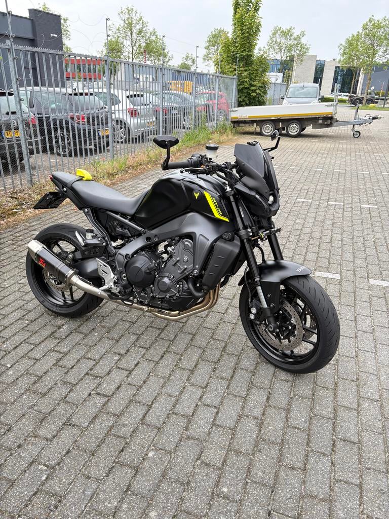 Yamaha MT09 vol opties, Motoren, Motorrijbewijs A, Handvatverwarming, Gebruikt, 3 cilinders