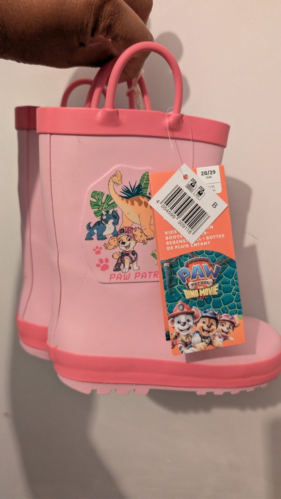 Paw Patrol Regenlaarzen roze maat 28/29, Meisje, Nieuw, Ophalen of Verzenden, Laarzen