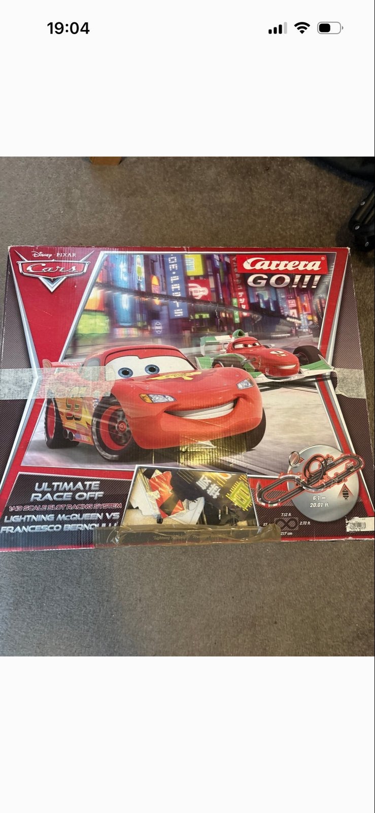Carrera GO!!! Disney Pixar Cars Ultimate Racebaan, Ophalen, Carrera, Elektrisch, Racebaan
