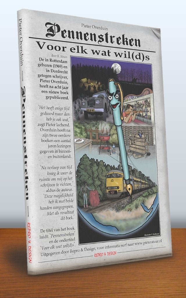 Pennenstreken. P. Overduin. Boeken nieuw., Verzenden, Nieuw, Pieter Overduin, Eén auteur