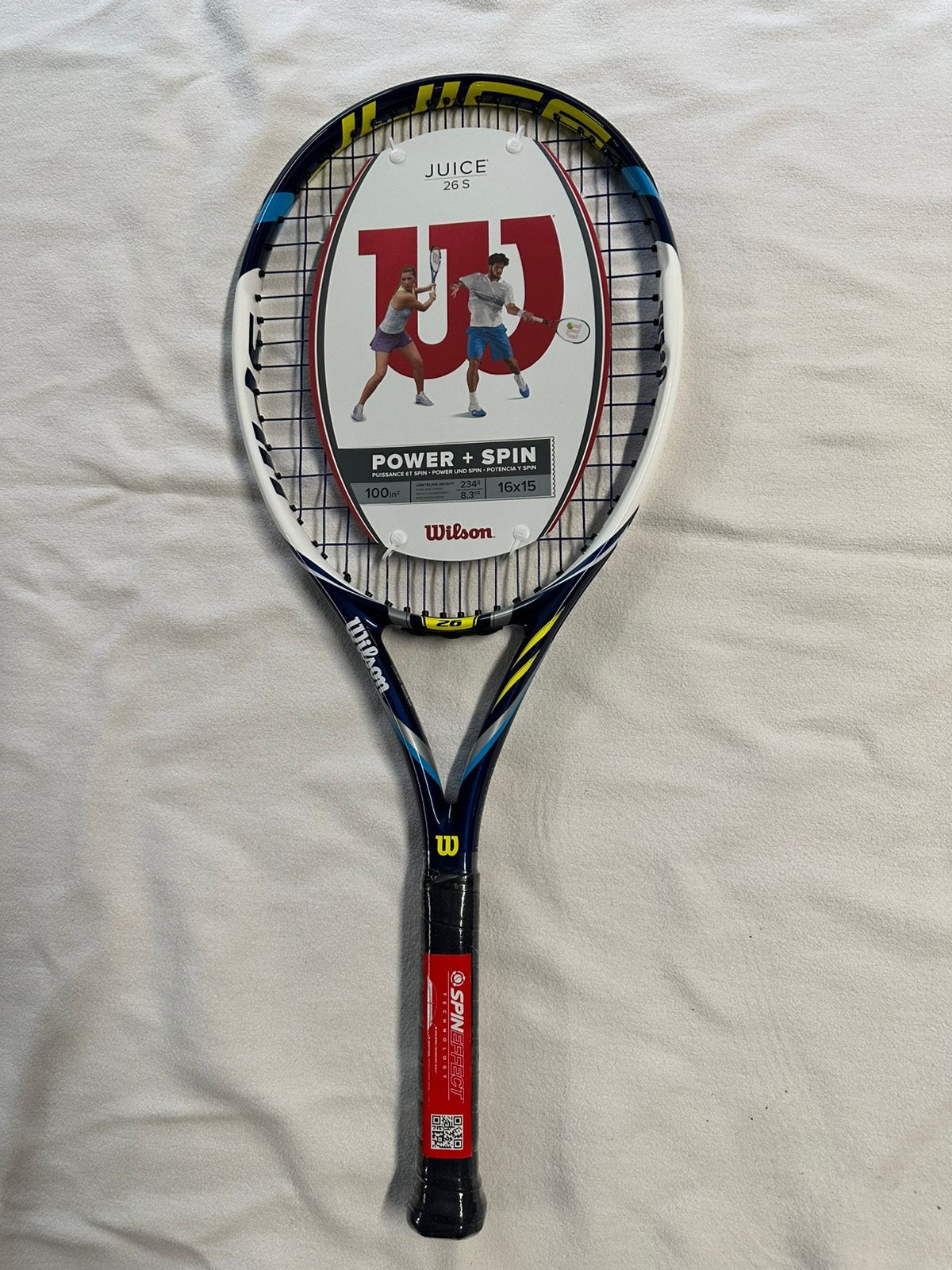Wilson Juice Racket 25” inch.. Nieuw!!, Sport en Fitness, Tennis, Nieuw, Ophalen of Verzenden, Racket, L0
