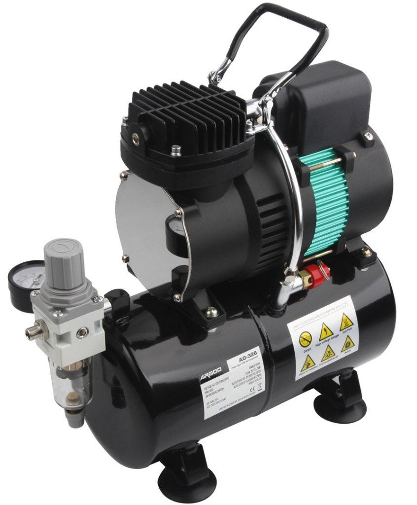 AIRGOO AIRBRUSH COMPRESSOR AG-326, Ophalen, Nieuw, Airbrush en Toebehoren