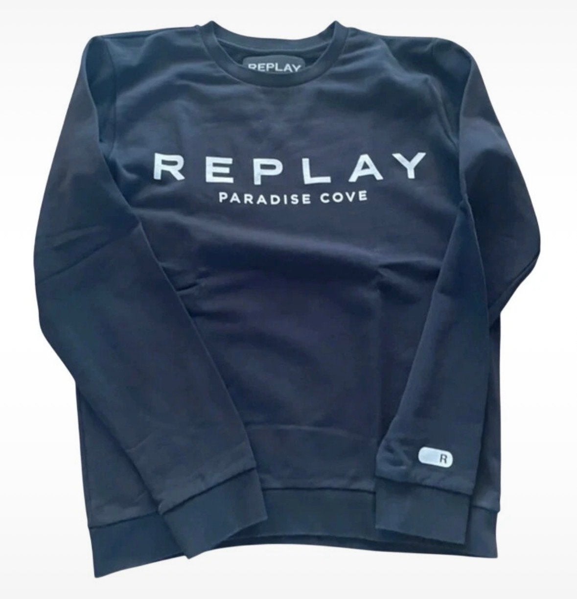 Replay sweater maat L zo goed als nieuw, Ophalen of Verzenden, Zo goed als nieuw, Maat 52/54 (L), Blauw