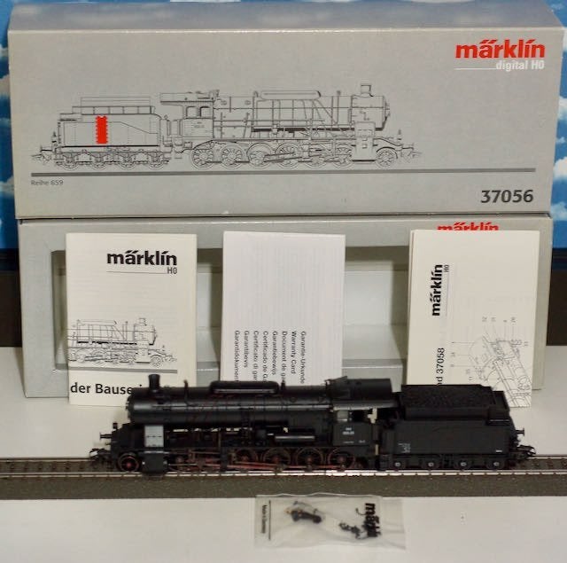 Wunderschöne Märklin Dampflok 37056 BR56 , ÖBB , Digital, Hobby en Vrije tijd, Modeltreinen | H0, Wisselstroom, Locomotief, Ophalen of Verzenden
