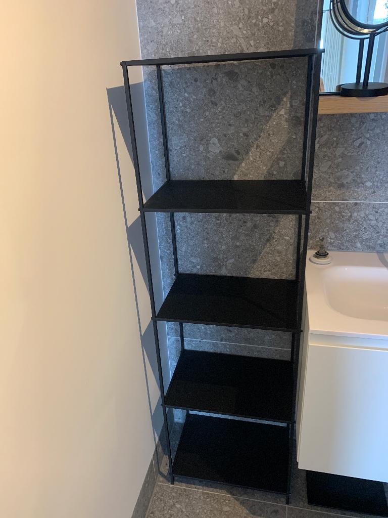 Badkamerkast, Huis en Inrichting, Badkamer | Badkamermeubels, Ophalen, (Half)hoge kast, Minder dan 50 cm, Zo goed als nieuw