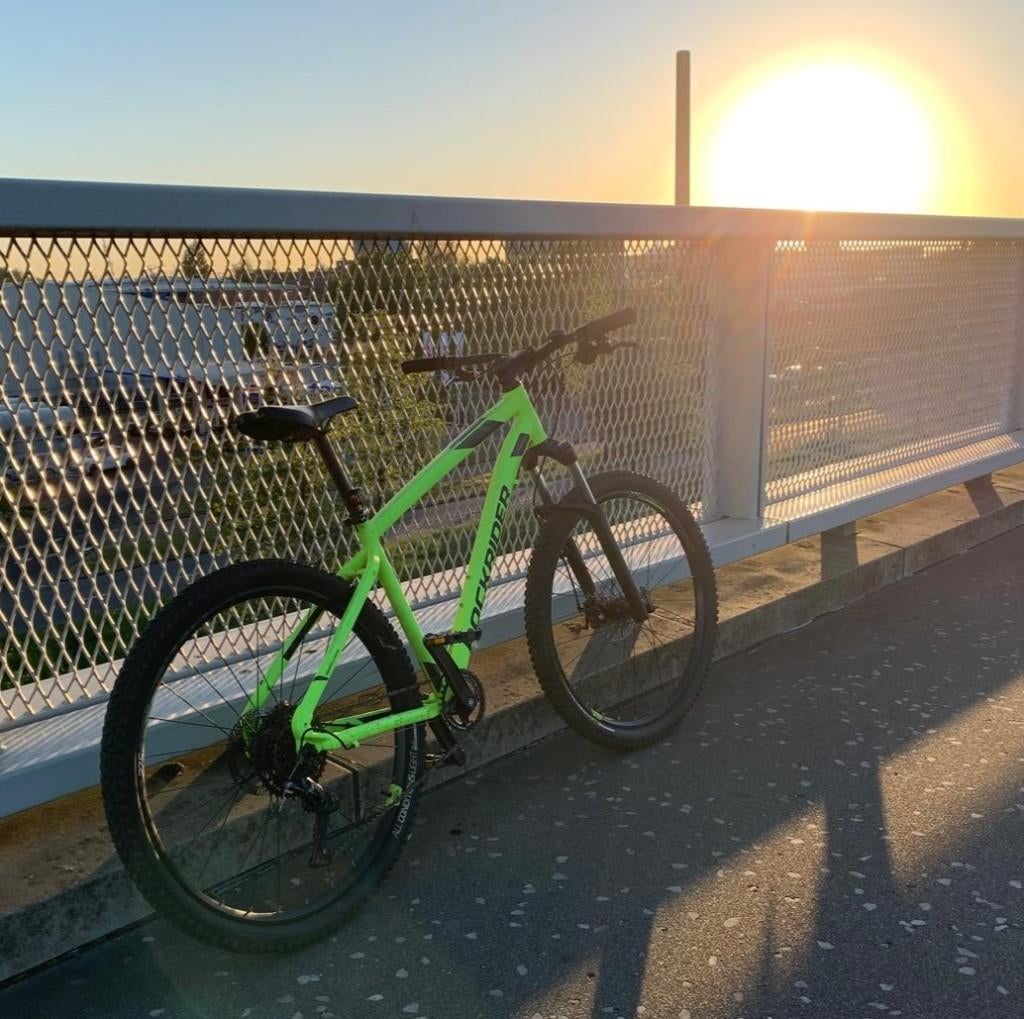 Rockrider ST530 Mountainbike (maat L) – goede staat, Hardtail, Zo goed als nieuw, Schijfrem, Ophalen