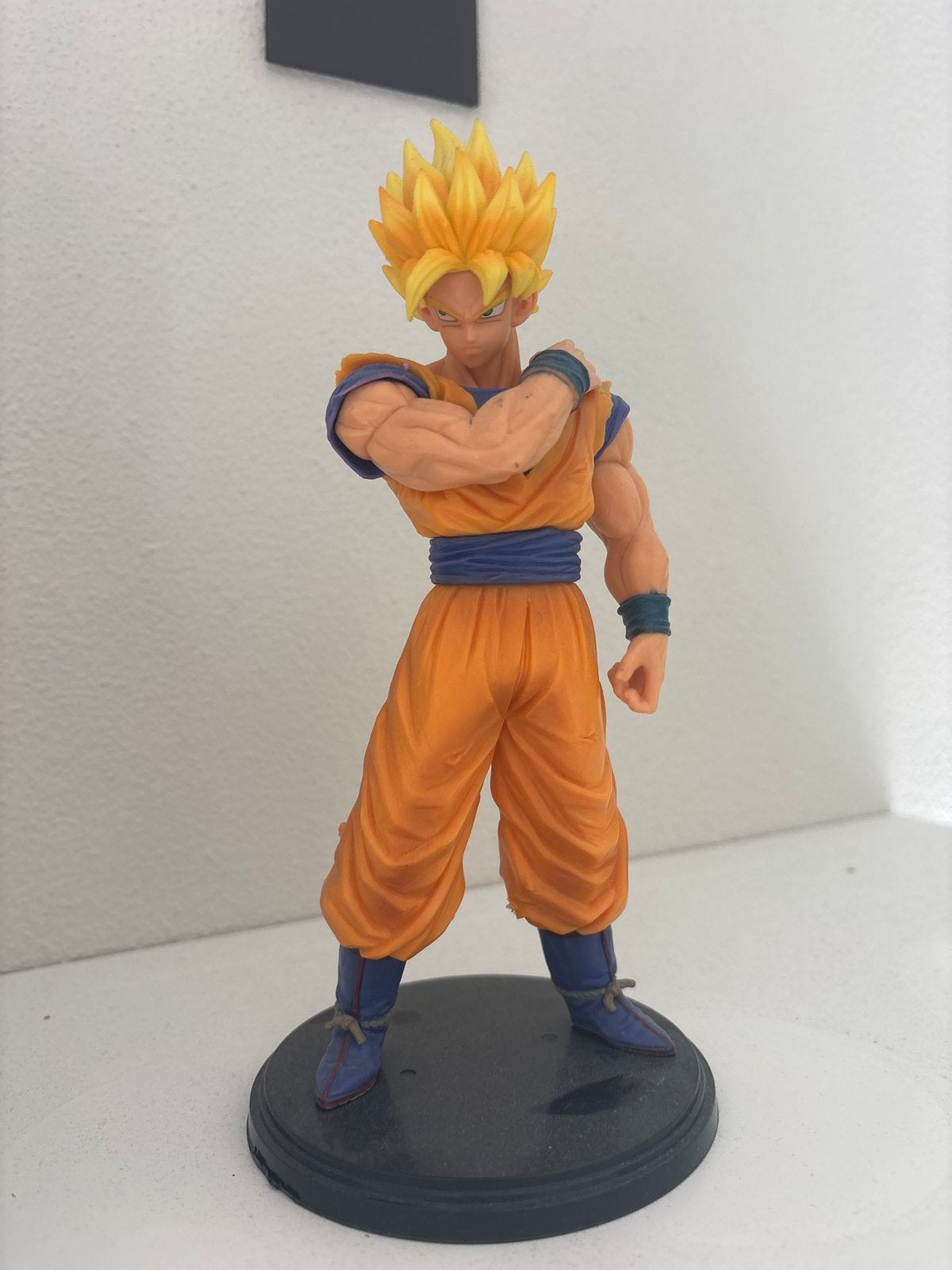 Dragon Ball Z Super Saiyan Goku Actiefiguur, Ophalen of Verzenden, Zo goed als nieuw