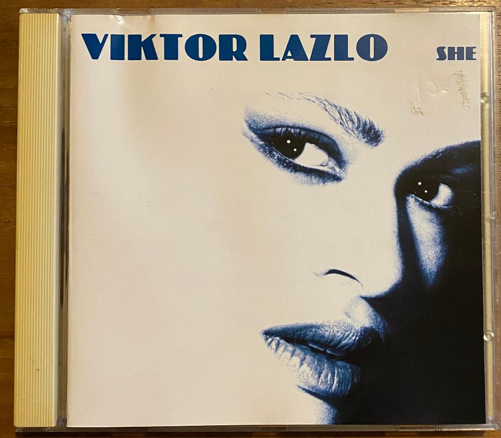 Viktor Lazlo – She cd, Ophalen of Verzenden, Zo goed als nieuw