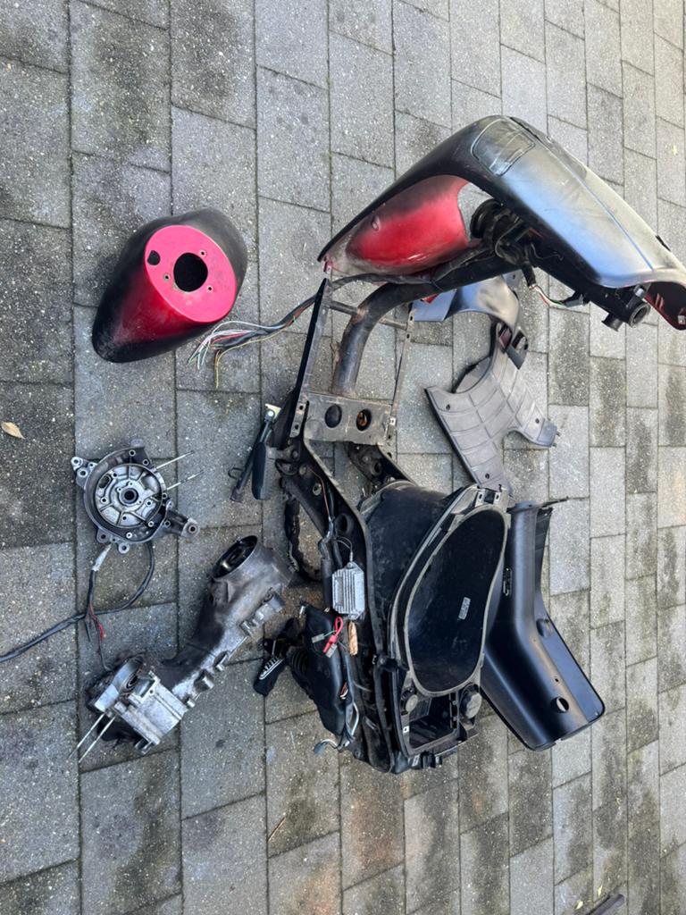 Zip fastrider frame (1996) + spullen, Ophalen of Verzenden, Gebruikt