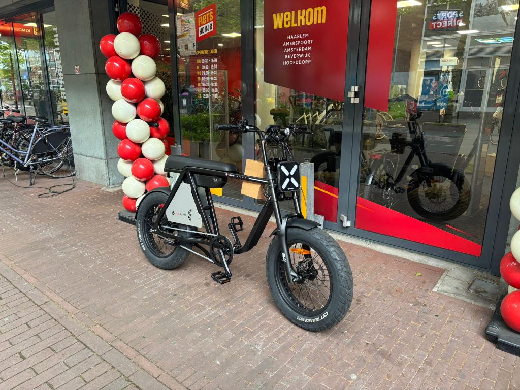 Fietshokje Raaks: Raaks Model X fatbike Nieuw!!, Niet ingevuld, Nieuw, Minder dan 47 cm, 50 km per accu of meer