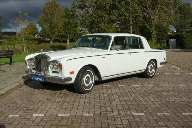 Rolls-Royce Silver Shadow 6.7 AUT 1971 Wit, Auto's, Automaat, 6744 cc, Wit, Leder