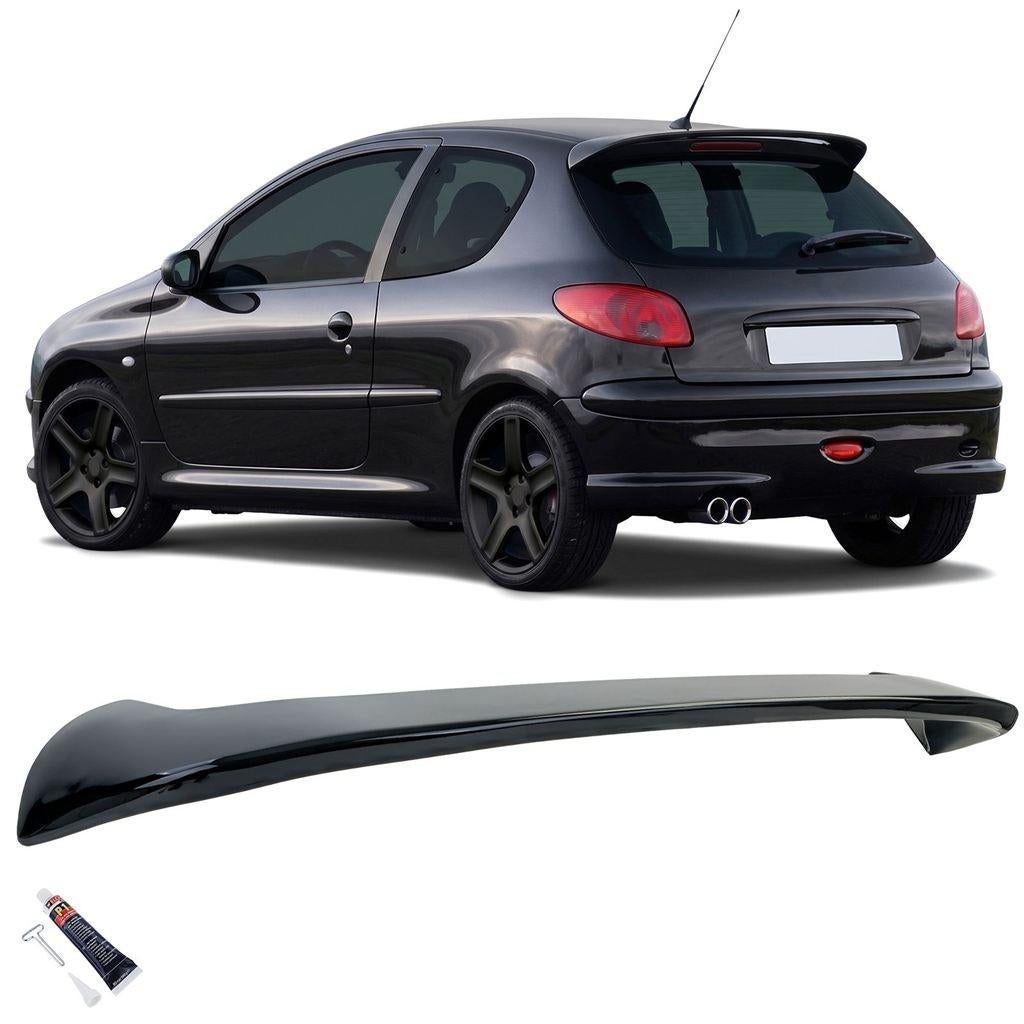 Achterklep Spoiler Cap Peugeot 206 Glans Zwart Performance, Auto diversen, Tuning en Styling, Verzenden, Automotive Parts, A.parts@hotmail.nl