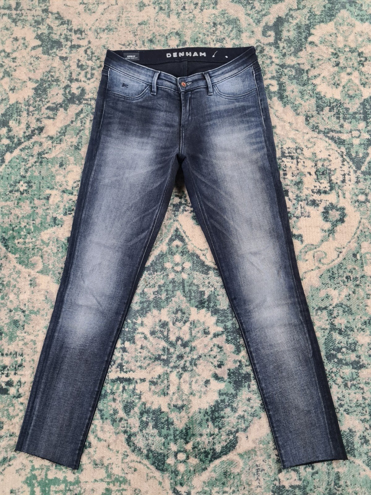 Denham spray super tight fit W28 L30 Dames Tulsi2830, Denham, Blauw, Ophalen of Verzenden, Zo goed als nieuw