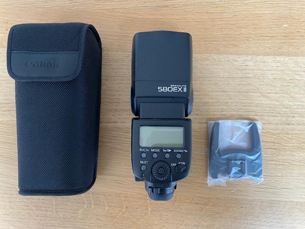 Canon Flitser Speedlite 580 EX II, Ophalen, Zo goed als nieuw, Canon
