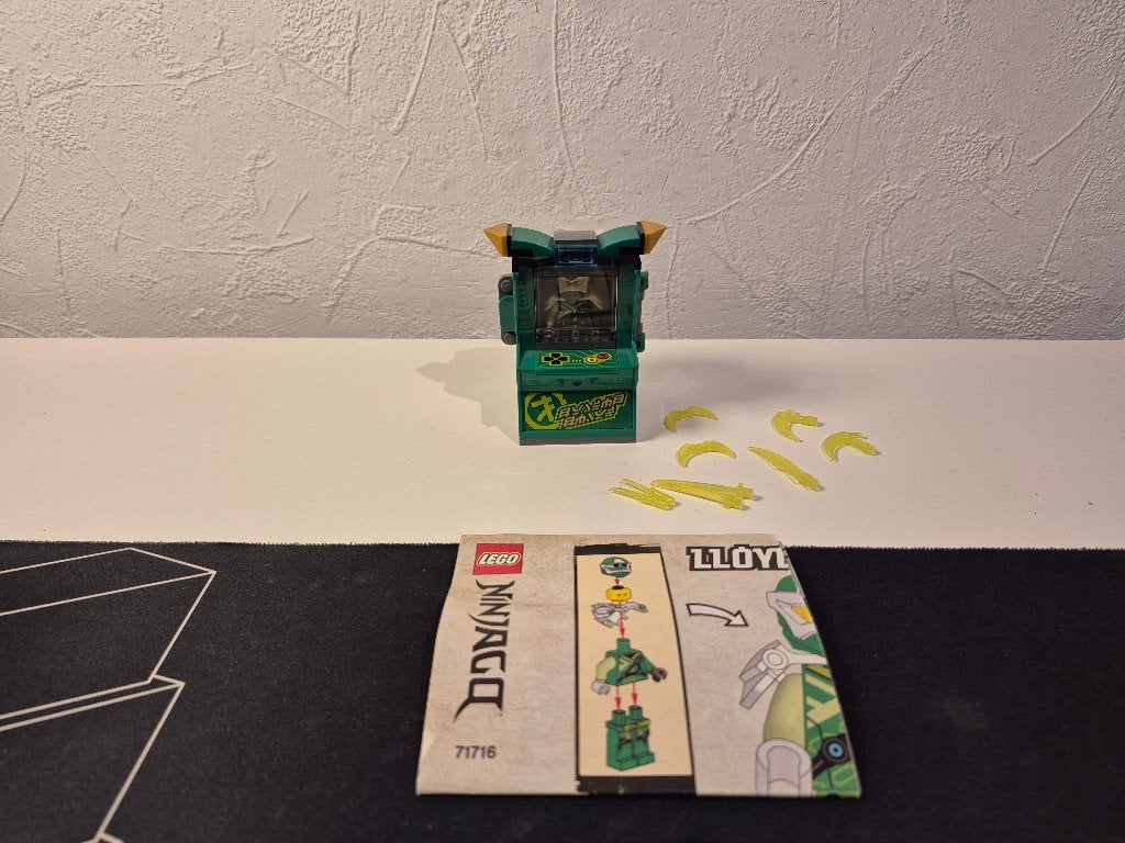Lego Ninjago 71716 Lloyd Avatar - Arcade Pod, Gebruikt, Lego, Ophalen of Verzenden, Compleet