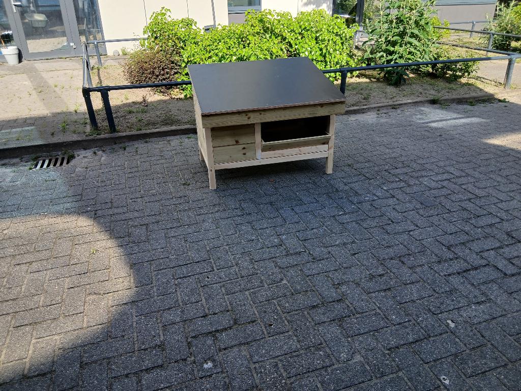 Nieuw konijnenhok, Dieren en Toebehoren, Knaagdieren en Konijnen | Hokken en Kooien, 60 tot 90 cm, Nieuw, Ophalen of Verzenden
