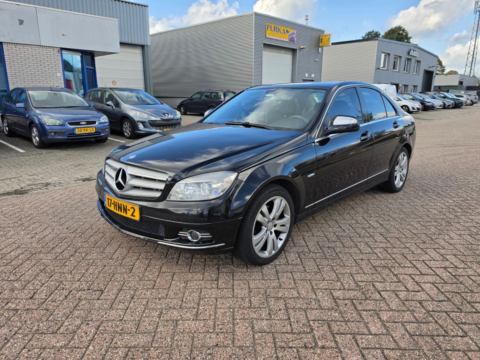 Mercedes-Benz C-Klasse 2.2 CDI C220 Sedan AUT 2009 Zwart, Automaat, 1800 kg, 4 cilinders, 1505 kg