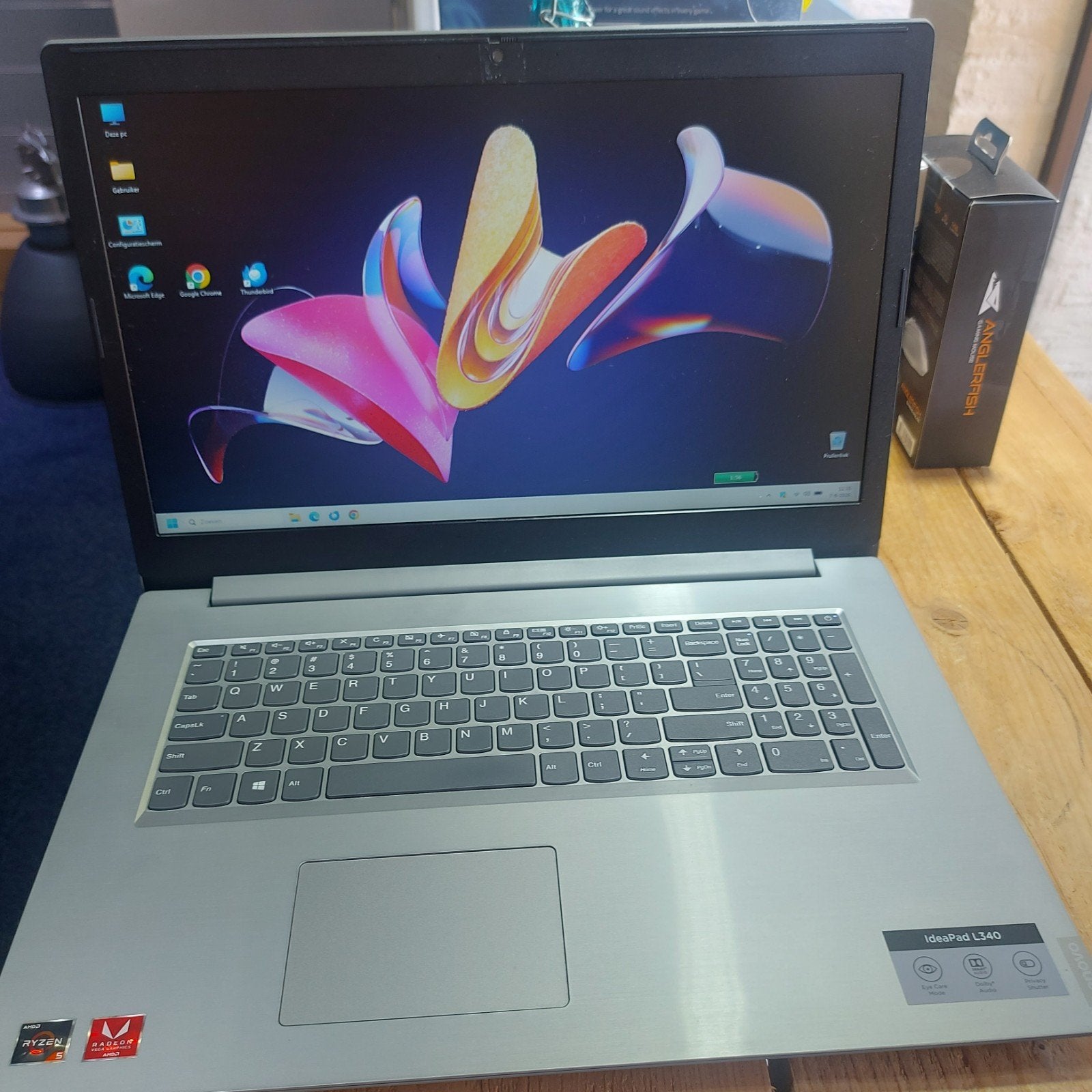Lenovo  L340 17.3" Ryzen 5, 8GB RAM, 240GB SSD + 1TB H, Computers en Software, Windows Laptops, Lenovo Ideapad, 2 tot 3 Ghz, Qwerty
