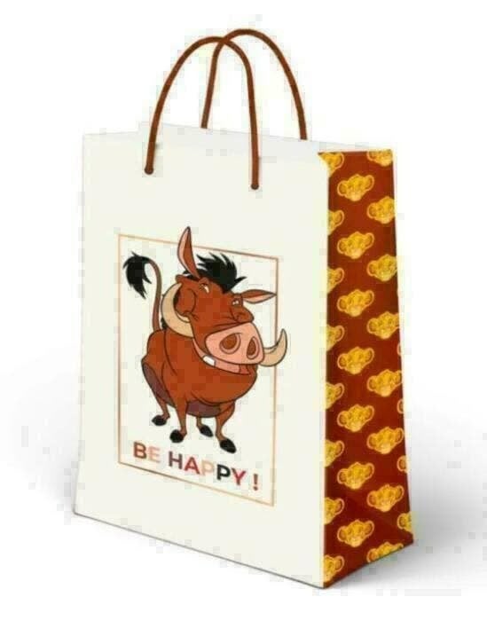 Lion King Geschenktas / Giftbag M - Disney - Pumbaa, Nieuw, Ophalen of Verzenden, Nvt, Nvt